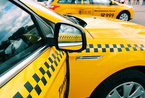 В такси – только российские машины