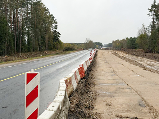 Временные ограничения движения на дорогах Беларуси
