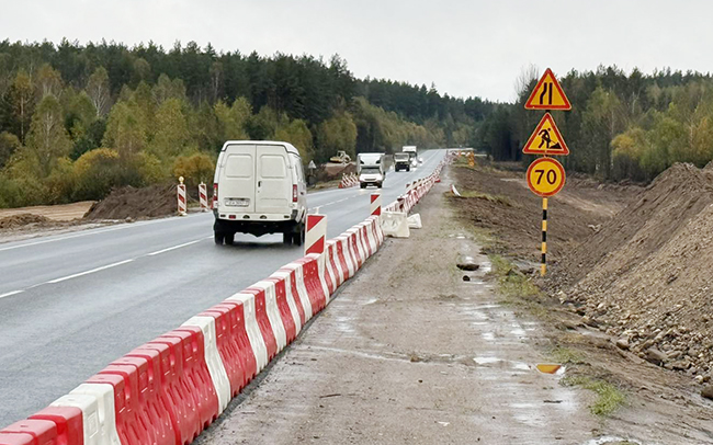 Временные ограничения движения на дорогах Беларуси. По состоянию на 15 декабря