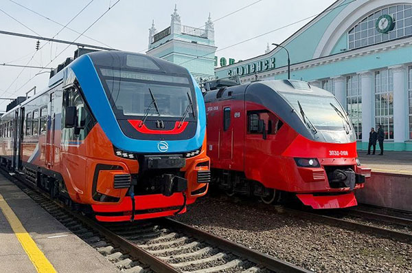 На маршрутах трансграничных пригородных перевозок пассажиров железнодорожным транспортом между Беларусью и Россией перевезено более 29 тысяч человек